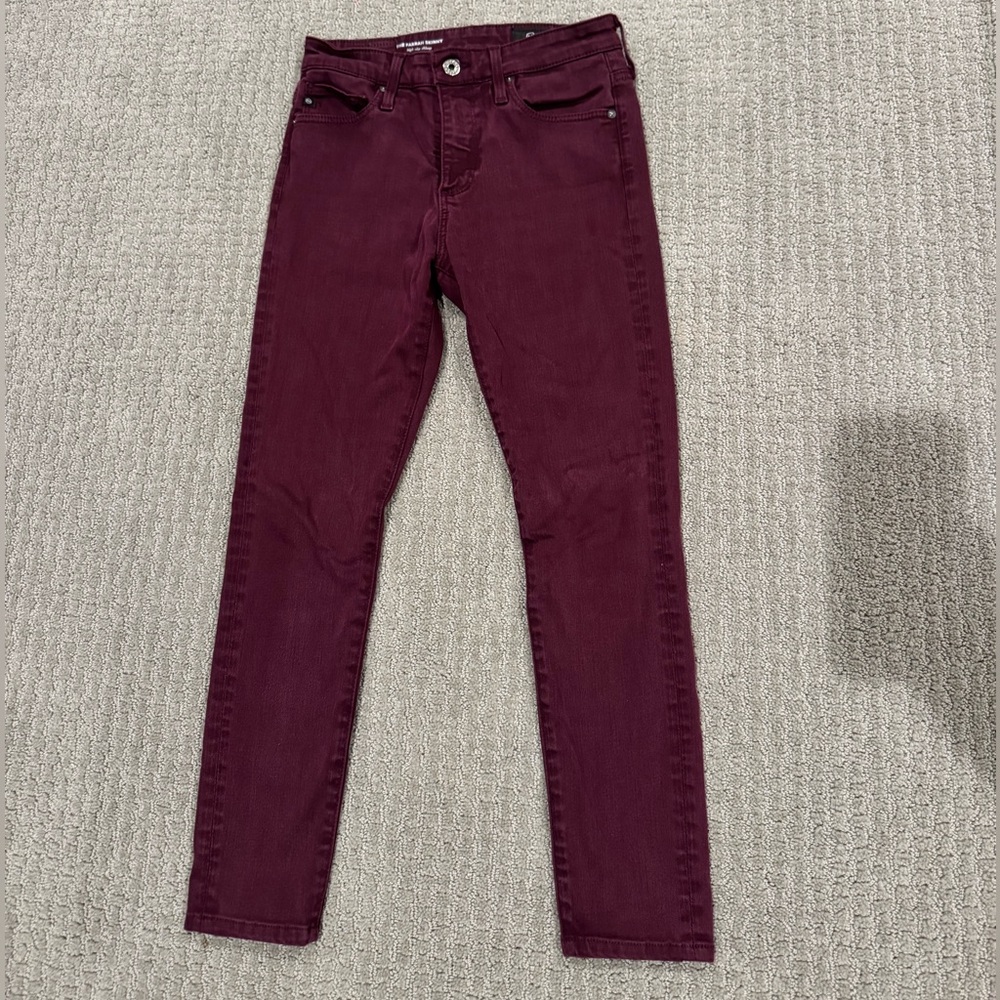 AG Adriano Goldschmied Women's Farrah Skinny High Rise Jeans Size 25